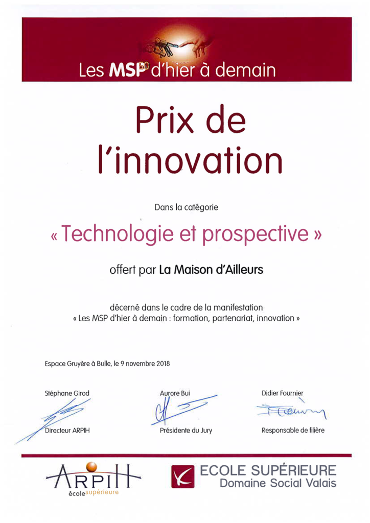 Prix de l'innovation MSP